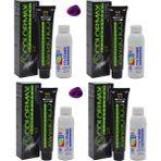Colormax 056 Çilek Kırmızısı - Oksidan Krem 90 ml 4'lü