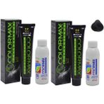 Colormax 2 Siyah Kestane + Oksidan Krem 90 ml 2'li