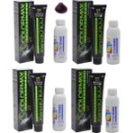 Colormax 4.62 Kestane Kızıl Irise - Oksidan Krem 90 ml 4'lü