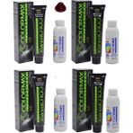 Colormax 4.66 Yakut Kızılı - Oksidan Krem 90 ml 4'lü
