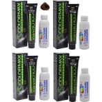 Colormax 5.34 Çikolata Kahve 4'lü Saç Boyası + 4x90 ML Oksidan Krem