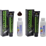Colormax 5.35 Ceviz Ağacı Kahvesi + Oksidan Krem 90 ml 2'li