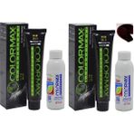 Colormax 5.556 Kızıl Kahve Mix + Oksidan Krem 90 ml 2'li - 5556