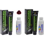 Colormax 5.66 Şarap Kızılı + Oksidan Krem 90 ml 2'li
