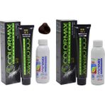 Colormax 5.74 Elegan Kahve Karamel + Oksidan Krem 90 ml 2'li
