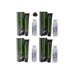 Colormax 6.0 Yoğun Koyu Kumral Saç Boyası + 4x90 ml Oksidan Krem