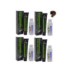 Colormax 7.11 Yoğun Küllü Kumral 4'lü Saç Boyası + 90 ml Oksidan Krem