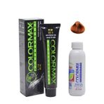 Colormax 7.44 Kumral Yoğun Bakır Saç Boyası+ Oksidan Krem