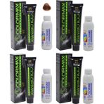 Colormax 7.73 Açık Tütün Kahve - Oksidan Krem 90 ml 4'lü
