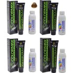 Colormax 8.34 Açık Karamel - Oksidan Krem 90 ml 4'lü