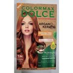 Colormax Dolce 7.44 Kumral Yoğun Bakır Amonyaksız Saç Boyası