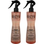 Colormax Dolce New Series İki Fazlı Saç Kondisyoneri - Spreyi - Fön Suyu 400 ml 2 Adet - Şeffaf
