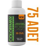 Colormax Kuaför Seti 30 Vol (%9) Aktivatör Krem Oksidan 90 ml x 75 Adet - Set boya