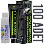 Colormax Kuaför Seti 60 ml 100 Adet Saç Boyası + 100 Adet 90 ml Oksidan - Set boya