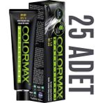 Colormax Kuaför Seti 60 ml 25 Adet Saç Boyası Oksidansız - Set boya