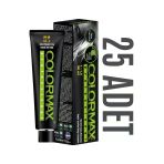 Colormax Kuaför Seti 60 Ml 25 Adet Saç Boyası Oksidansız Teşhir