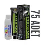 Colormax Kuaför Seti 60 Ml 75 Adet Saç Boyası + 75 Adet 90 Ml Oksidan Teşhir