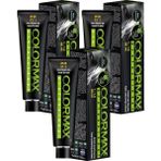 Colormax SPS255 Nouveau 2025/06.44 Koyu Kumral Yoğun Bakır Oksidansız 3x60 ml Saç Boyası