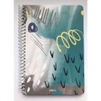 Colornote Papirüs Papirüs Hola Çizgili Defter Spiralli, Sert Kapaklı 120 Yaprak 16 x 23 cm