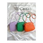 COLORSHERE 3'lü Çanta | Mini Düğümlü Askı Modelli Turuncu, Yeşil, Lila Omuz Çantası