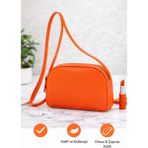 Colorshere Yeşil Colorshere Turuncu Askılı Çapraz Kullanıma Uygun Omuz Çantası - 51R-Turuncu