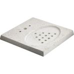 Colortap Bahçe Çeşmesi Beton Tabanı - Beyaz - 1