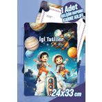 colortouch Astronot A4 Anaokulu Ana Sınıfı Gelişim Raporu Karne Kılıfı ( Kabı ) 1 Adet Karne Süsleme