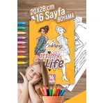 colortouch Its My Life Boyama Sayfaları Yetişkin ve Çocuk Boyama Sayfaları Kitabı