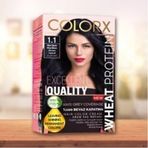 Colorx 1.1 Mavi Siyah Saç Boyası