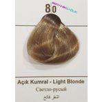 Colorx 8.0 Açık Kumral Tekli Set Saç Boyası