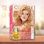 COLORX Set Saç Boyası-9.3-altın Sarı