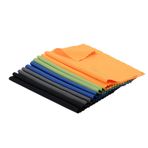 ColorYourLife Perakende Ambalajında Akıllı Telefonlar, Dizüstü Bilgisayarlar, Tabletler, Lensler, LCD Monitör, TV, Kamera, Gözlükler, Optik vb. için 10'lu Paket Mikrofiber Temizleme Bezleri