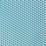 Colourmat Petek Desenli Paspas Pvc Islak Zemin Paspası - 90 x 100 cm - Turkuaz