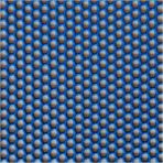 Colourmat Petek Desenli Paspas Pvc Islak Zemin Paspası - 90 x 250 cm - Mavi