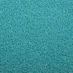 Colourmat Turkuaz Kaydırmaz Kaymaz Yolluk Karmaşık Halı Kıvırcık Paspas 1m X 3m (turkuaz)
