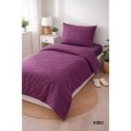 Colours Soft Tek Kişilik Nevresim Takımı Bordo