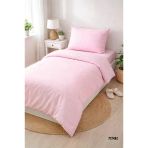 Colours Soft Tek Kişilik Nevresim Takımı Pembe