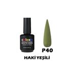 coloxo master series PREMIUM KALICI OJE SERISI YEŞİL TONLARI 15ML