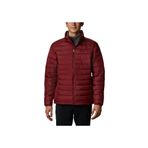 Columbia 1698001-665 Powder Lite Bordo Erkek Mont