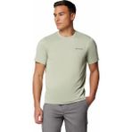 Columbia 1990391348AO1419 Yeşil O Yaka Normal Düz Erkek T-Shirt - Krem