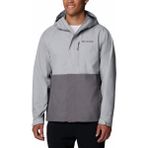 Columbia 2089341039WM2619 Gri Kapüşon Yaka Normal Düz Erkek Yağmurluk - XL