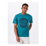 Columbia 9120871364CS0387 Turkuaz O Yaka Normal Baskılı Erkek T-Shirt