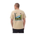 Columbia 9121061271 Krem M Illuminated Brand Ss Tee Erkek Günlük Tişört