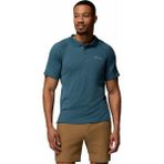 Columbia Alpine Chill Pro Erkek Kısa Kollu Polo Tişört - XL - Mavi