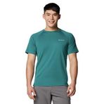 Columbia Alpine Chill Pro Erkek Mavi Outdoor T-Shirt AO0944-364 Mavi M
