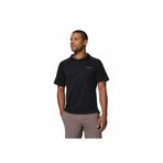 Columbia Alpine Chill Pro Kısa Kollu Polo T-Shirt, M, 2118641011, Siyah, Erkek