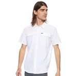 Columbia AO0647-100 Beyaz Silver Short Outdoor Kısa Kollu Erkek Gömlek