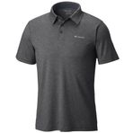 Columbia AO2933-013 Gri Tech Trail Polo Erkek T-shirt