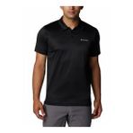 Columbia AO3614-010 Hike Erkek Siyah Polo T-Shirt
