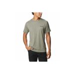 Columbia AO5545-397 Tech Trail Crew Neck II Yeşil Outdoor Erkek T-Shirt